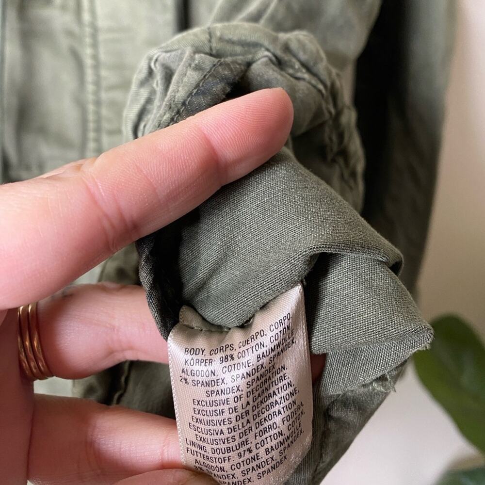 Anthropologie Hei‎ Hei Anorak Military Utility Chore Coat Jacket - Picture 5 of 8